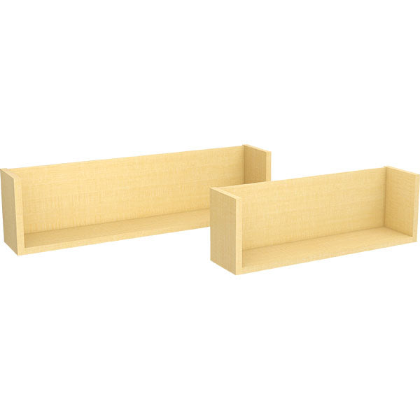 ウォールシェルフ セット 本棚ウォールシェルフ セットウォールシェルフ セット | WallBox7 F 木目