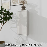 ウォールシェルフ 扉付き | WallBox7-DX H six 木目