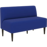 ソファ おしゃれ ダイニング | LDスリム 2P-ｱｰﾑﾚｽ/脚DBR ソフィア生地