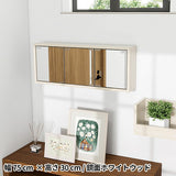 壁掛け収納 ミラーキャビネット 鏡扉 | WallBox7-DXﾐﾗｰ E-M whitewood
