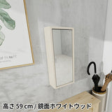 ミラーキャビネット 鏡扉 | WallBox7-DXﾐﾗｰ Hsix 薄型 whitewood