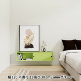 ウォールシェルフ 扉付き | WallBox7-SD B-1200 aino