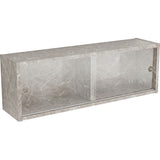 ウォールシェルフ 壁掛け棚 | WallBox7 B-900 Glass graystone