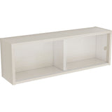 ウォールシェルフ 壁掛け収納 | WallBox7 B-900 Glass whitewood