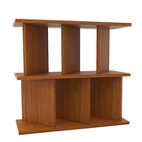ディスプレイラック 間仕切りシェルフ | パーテーションラック 3×2/D30木目