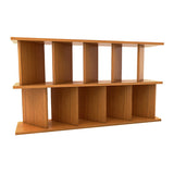 本棚 パーテーションラック | パーテーションラック 5×2/D30木目