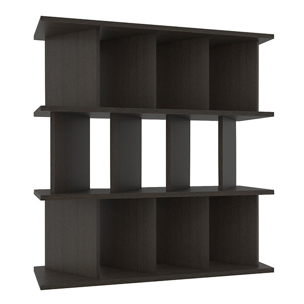 オープンシェルフ 3×4 木製 幅120/奥行35 キャスター 頑丈