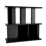 パーティション オープンラック | パーテーションラック 3×2/D30 black
