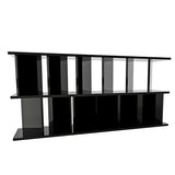衝立シェルフ パーテーション | パーテーションラック 6×2/D30 black