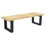 センターテーブル カフェテーブル | arne table 1505042 ニレ/脚BKW