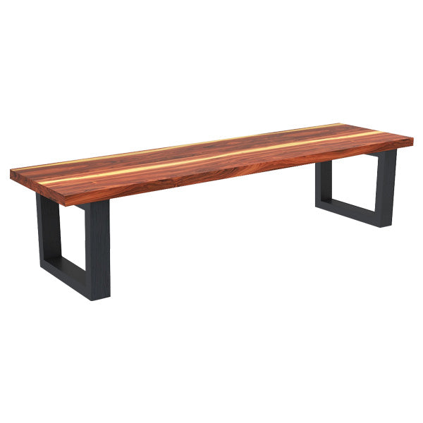 ダイニングローテーブル 食卓机 | arne table 1805042 パープルウッド/脚BKW