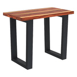 ダイニングテーブル 一人暮らし | arne table 905072 パープルウッド/脚BKW