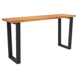 オフィスデスク ハイタイプ | arne table 1805090 バンゼルローズ/脚BKW