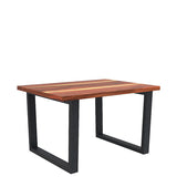 ダイニングテーブル パソコンデスク | arne table 1209072 パープルウッド/脚BKW △