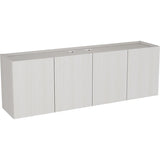 フロート ウォールシェルフ | Mirai Float TV 1200 木目