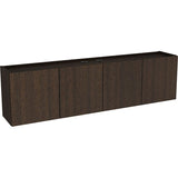 フロートテレビボード ウォールシェルフ | Mirai Float TV 1500 木目