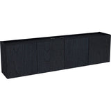 フロートテレビボード ウォールシェルフ | Mirai Float TV 1500 木目