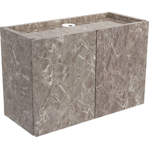 幅60cm<br>鏡面グレーストーン