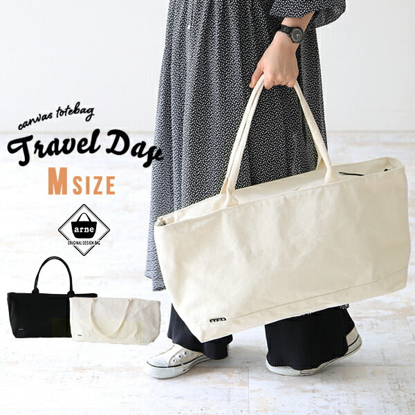 キャンバス トートバッグ | tote Travel Day Mサイズ