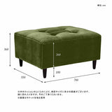 オットマン 一人掛けソファ | Bacchus ottoman モケット