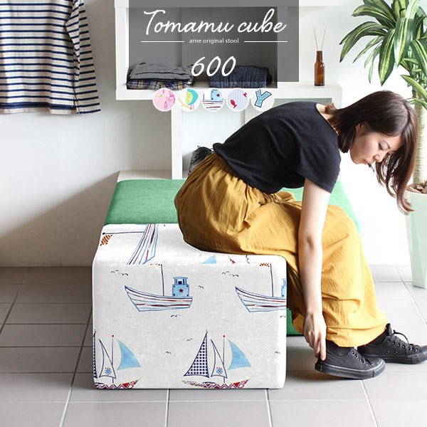 Tomamu Cube 600 イラスト | スツール