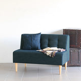 interior cushion painter デニム生地 | ファブリッククッション かわいい