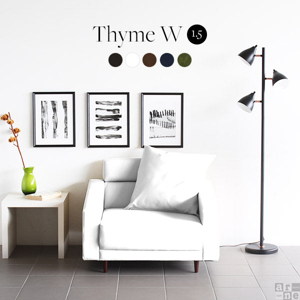Thyme W 1.5P 合皮 | ワイドソファ