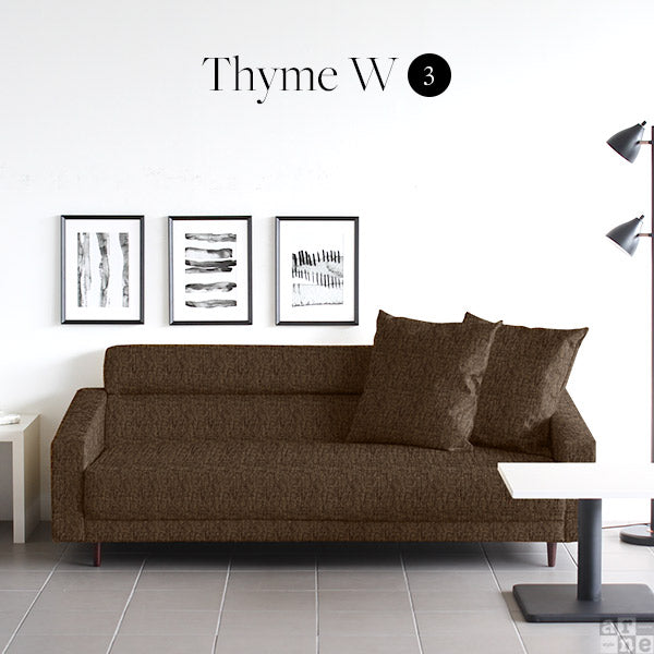 Thyme W 3P ウィーブ | ワイドソファ