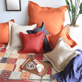 interior cushion 43×63 リゾート生地 | インテリアクッション プレゼント カフェ