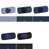 インテリアクッション 筒形 デニム | interior cushion bolster pocket 15R×30 中綿付き デニム生地