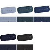 インテリアクッション 筒形 枕 | interior cushion bolster front hook 18R×40 中綿付き デニム生地