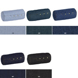 インテリアクッション 筒形 枕 | interior cushion bolster front hook 15R×30 中綿付き デニム生地