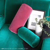 interior cushion bolster 15R×30 中綿付き モケット生地 | インテリアクッション 枕 中身