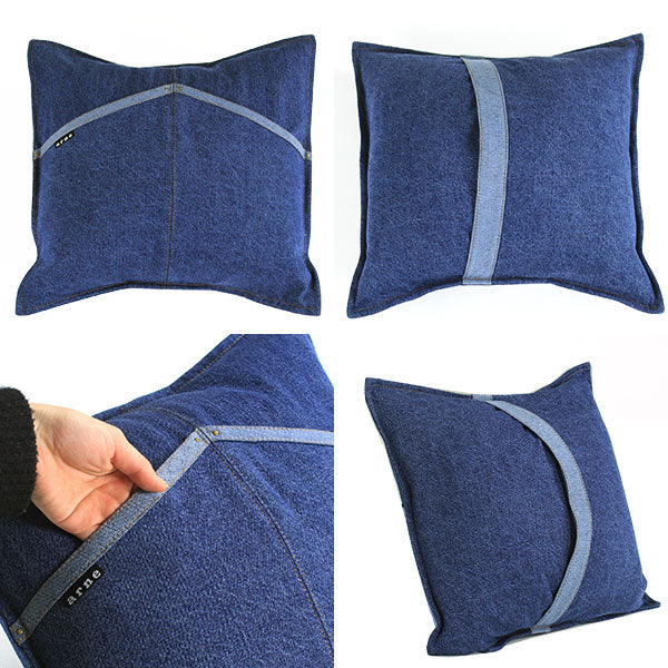 interior cushion y 45Fデニム【カバーのみ】 | インテリアクッション カバー シンプル