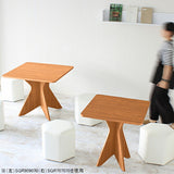 BAL table SQ909070 | ダイニングテーブル カフェテーブル 正方形 木目