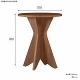 BAL table CL707070 | カフェテーブル ラウンドテーブル 円形 木目