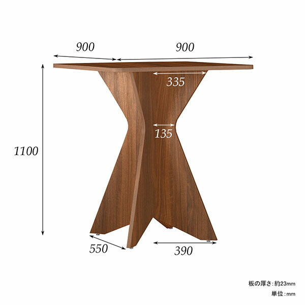 ハイカウンター | BAL table SQR9090110