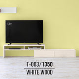 T-003/1350 whitewood | テレビ台