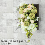 壁掛け 造花 インテリアパネル | Botanical v.class 10