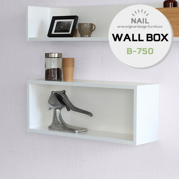 wallbox7 B-750 nail | ウォールシェルフ 長方形