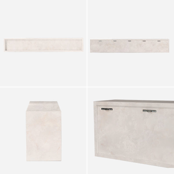 wallbox7 B-1800 marble | ウォールシェルフ 長方形