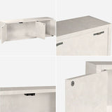WallBox7-DX B-900 marble | ウォールシェルフ 扉付き