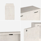 WallBox7-DX B-1800 marble | ウォールシェルフ 扉付き