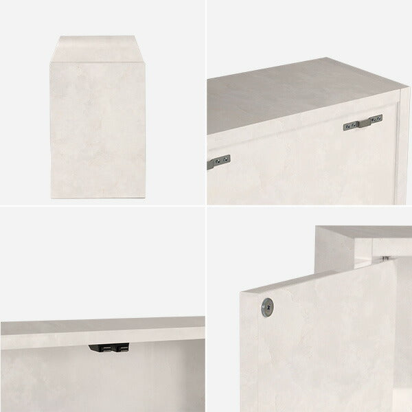 WallBox7-DX B-1800 marble | ウォールシェルフ 扉付き