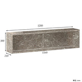 wallbox7 B-1200 graystone | ウォールシェルフ 長方形