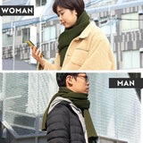 マフラー 無縫製 ニット | RIB KNIT MUFFLER