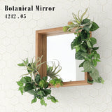 Botanical mirror4242 05 | 壁掛け 鏡 造花