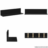 SKY WallRack-square 10020 black
