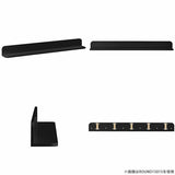 SKY WallRack-round 15015 black