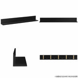 SKY WallRack-square 15520 black
